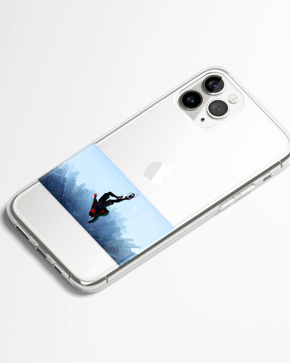 Freefall Drop Transparent Silicone Phone Cover