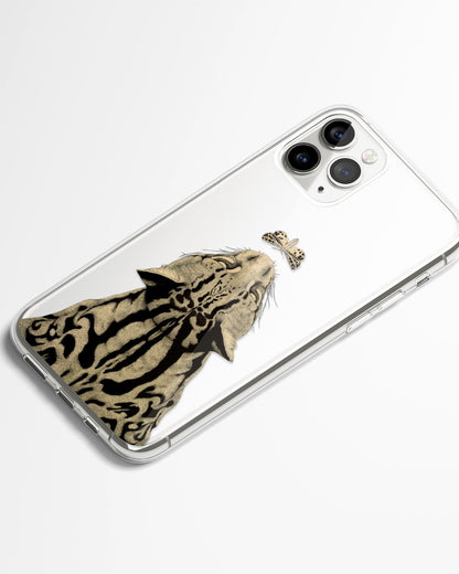 Crowned Instinct Transparent  Silicone Phone Cover