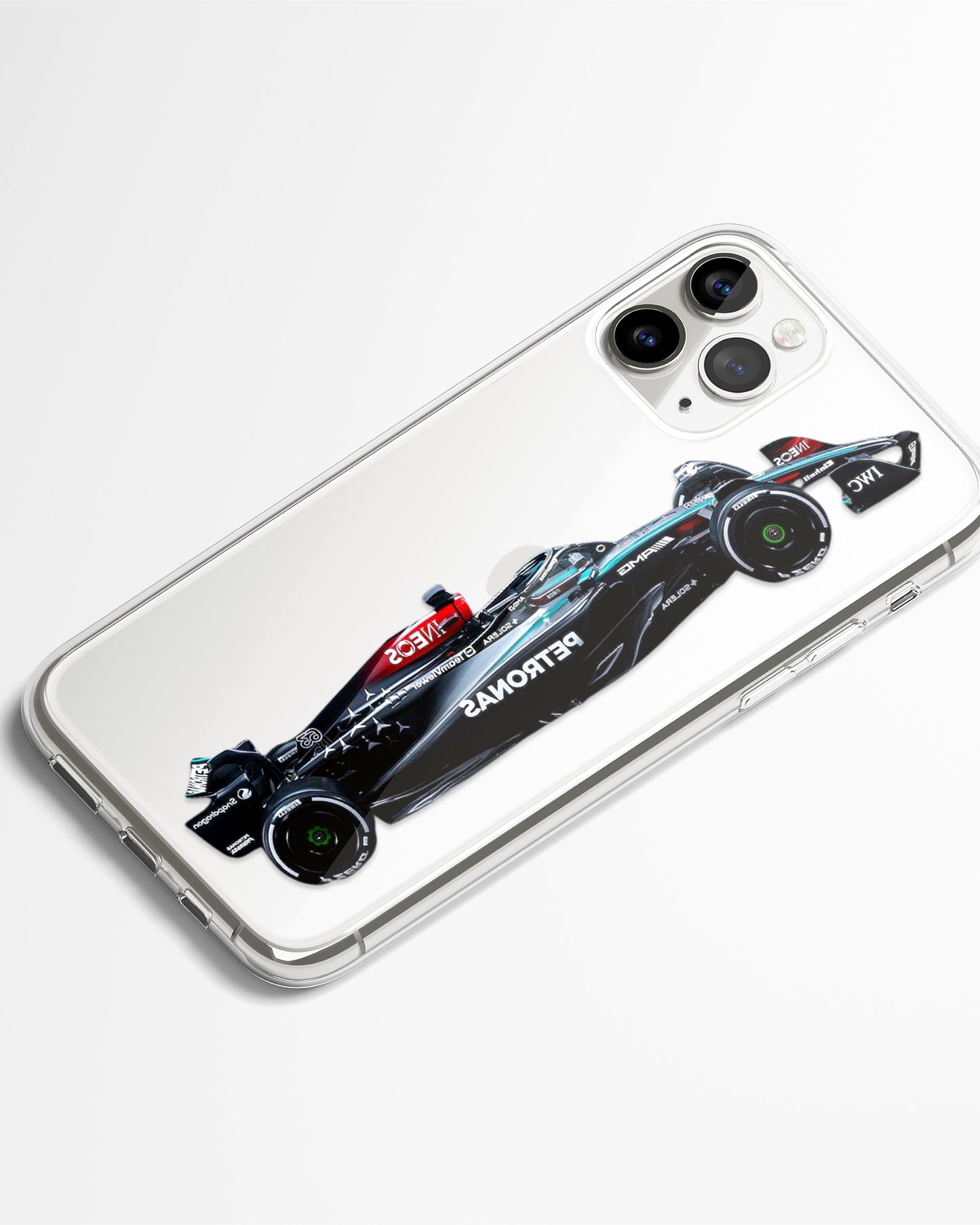 Track Sovereign Transparent  Silicone Phone Cover