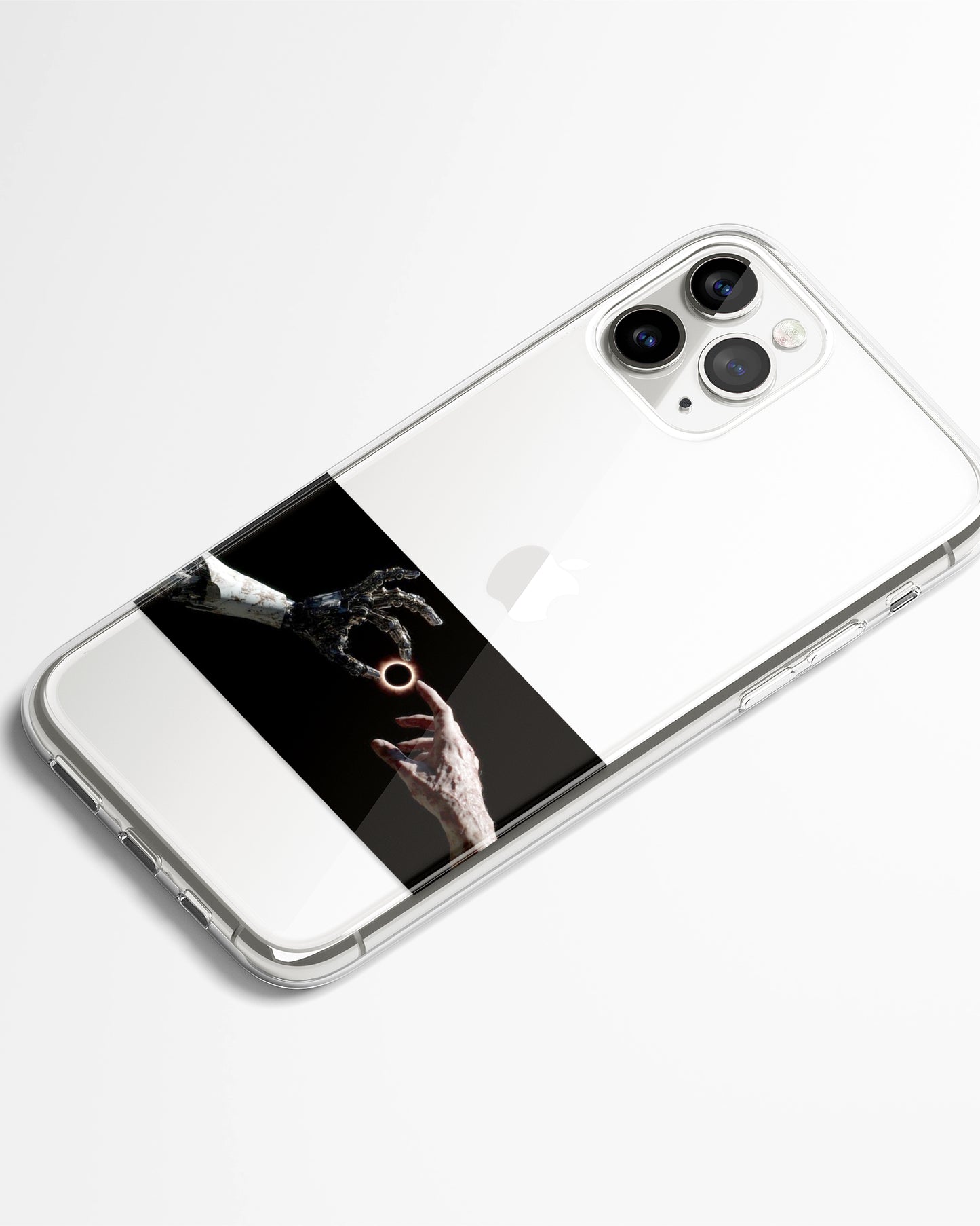 The First Touch Transparent Silicone Phone Cover