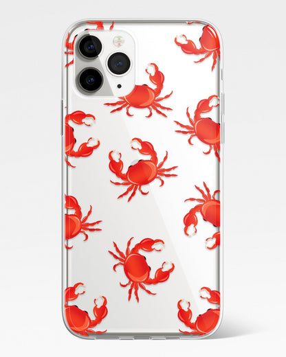 Crab Parade Transparent Phone Cover