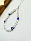 Guardian Pearl Phone Chain Charm