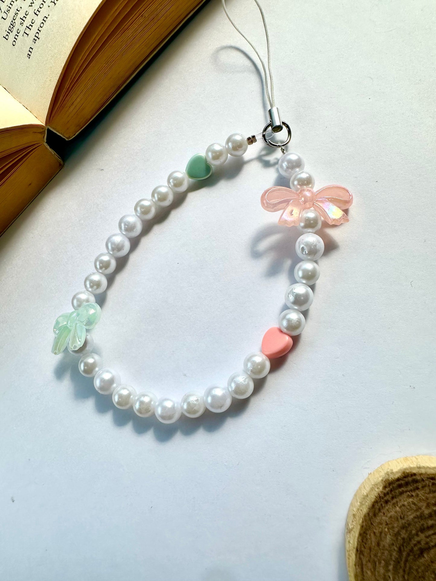Bubblegum Mint Phone Chain Charm - Casebasket