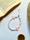 Snowberry Bow Phone Chain Charm