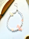 Snowberry Bow Phone Chain Charm