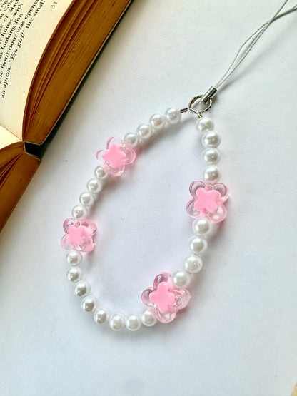 Pinkpearl Phone Chain Charm - Casebasket