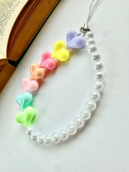 Heartfall Phone Chain Charm