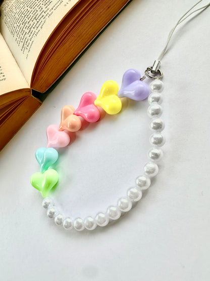 Heartfall Phone Chain Charm