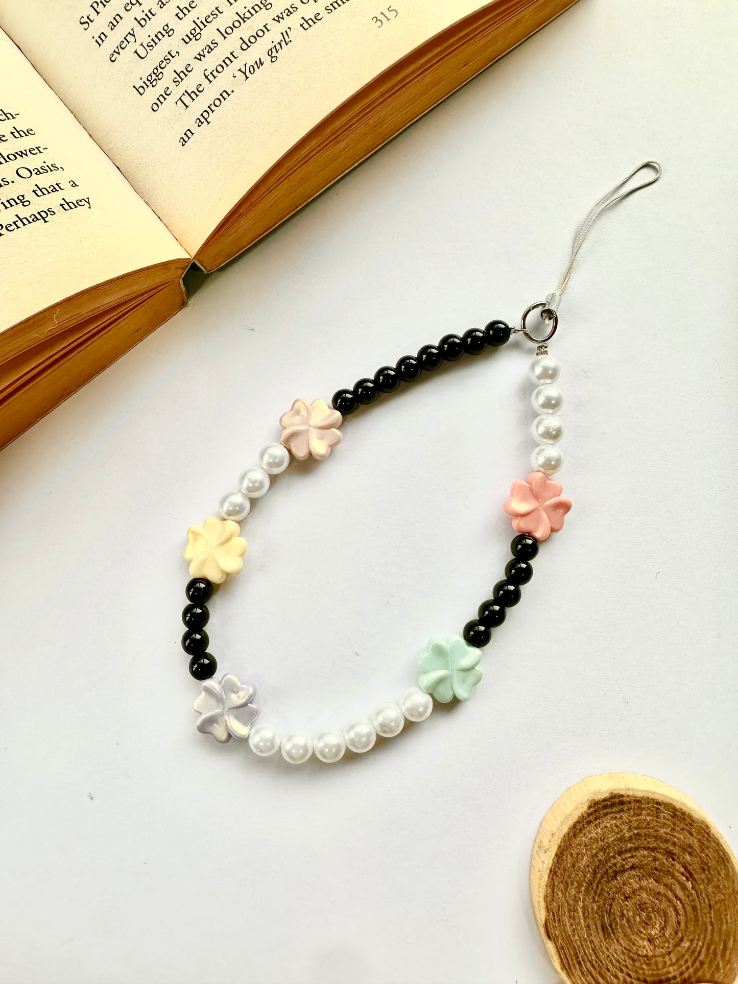 MonoColor Bloom Phone Chain Charm