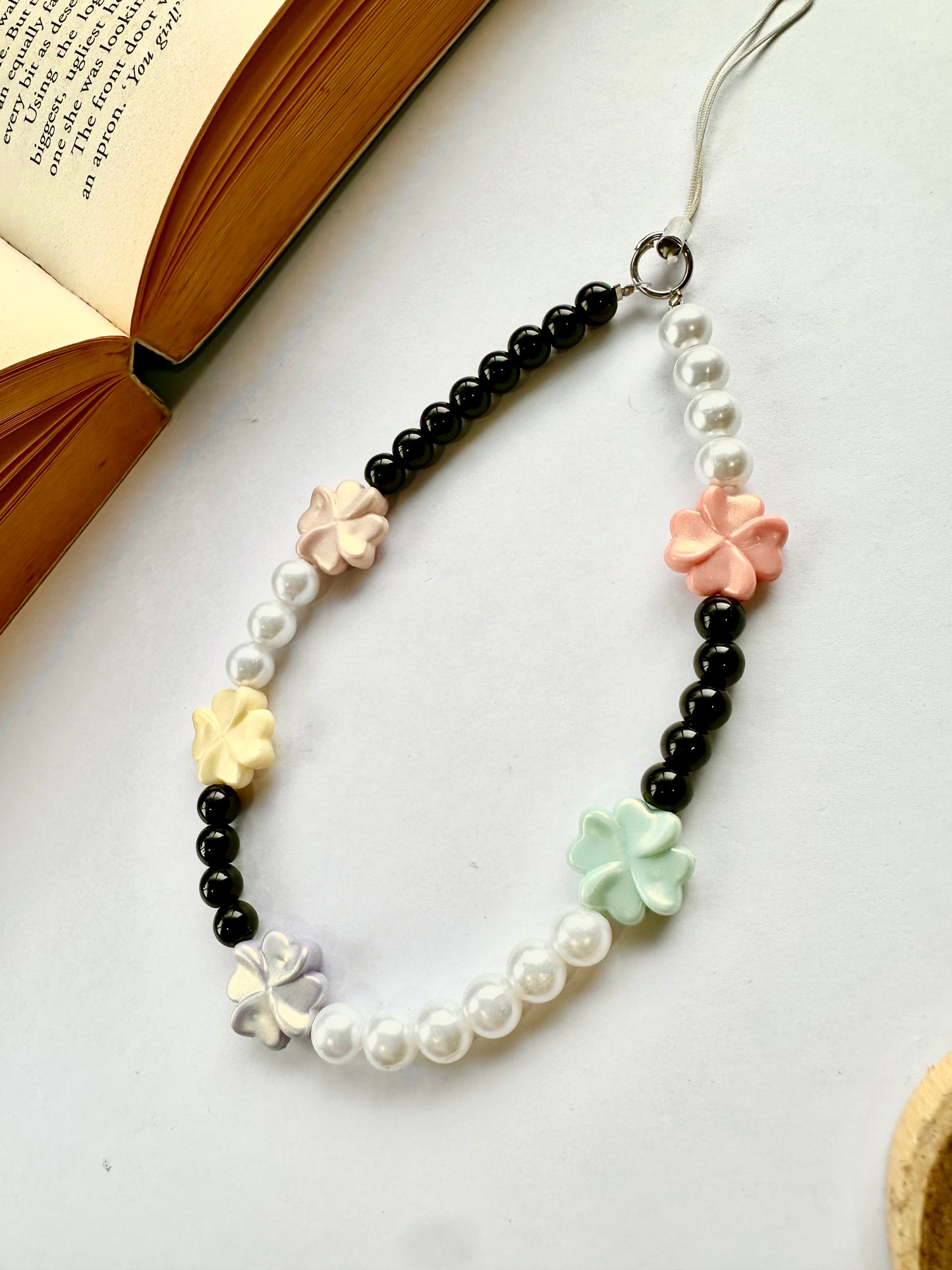 MonoColor Bloom Phone Chain Charm