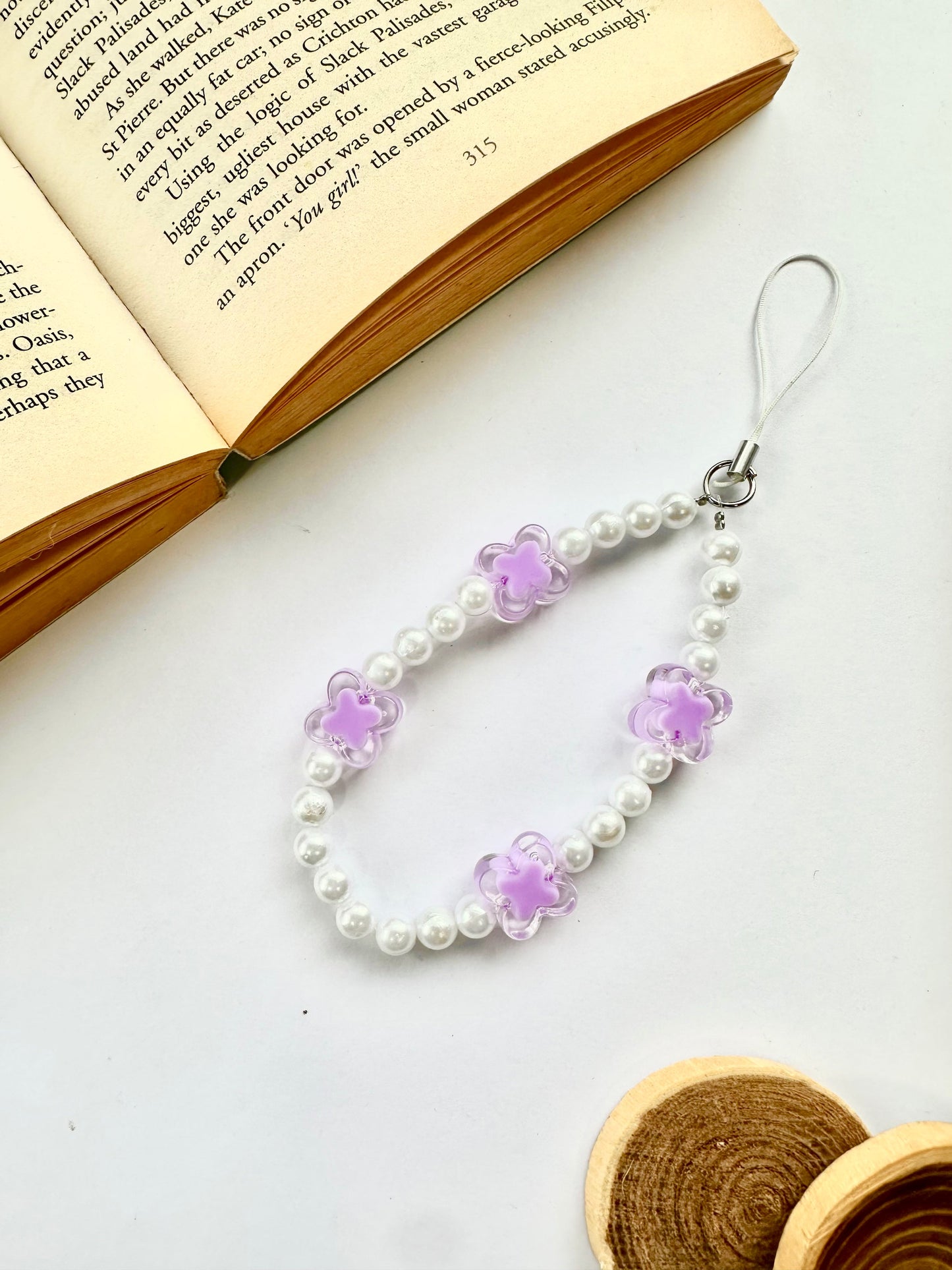 Purpearl Phone Chain Charm - Casebasket