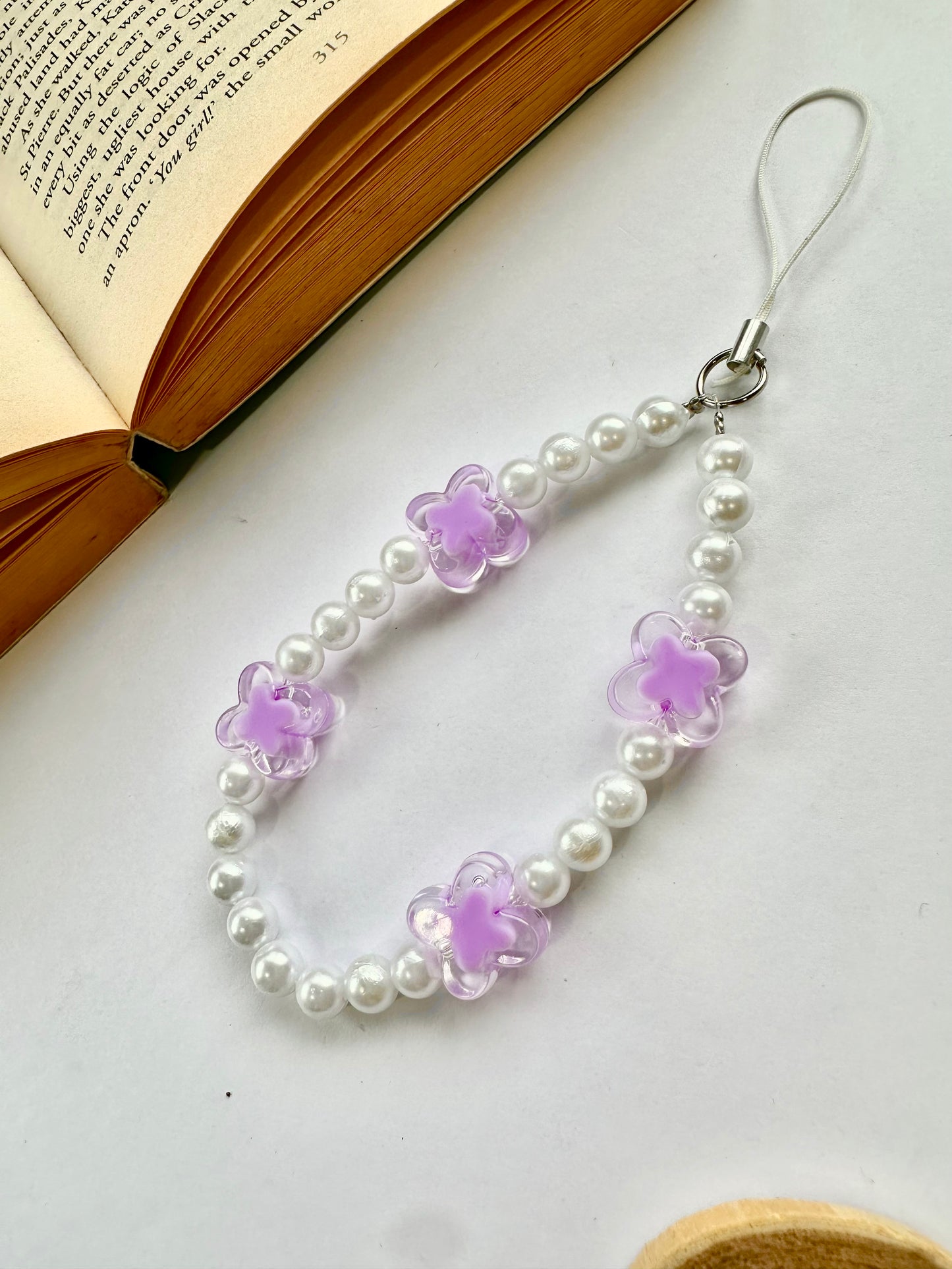 Purpearl Phone Chain Charm