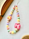 Pastel Bow Phone Hook Chain Charm