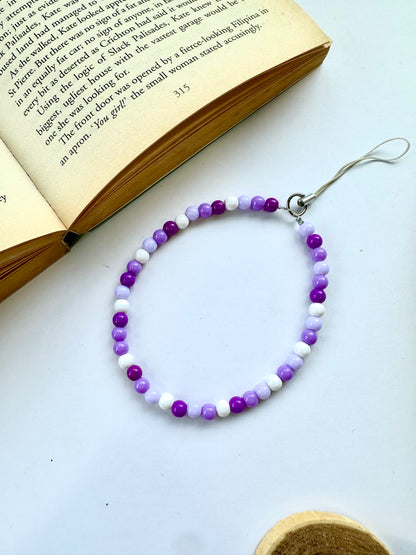 Orchid Fade Phone Chain Charm