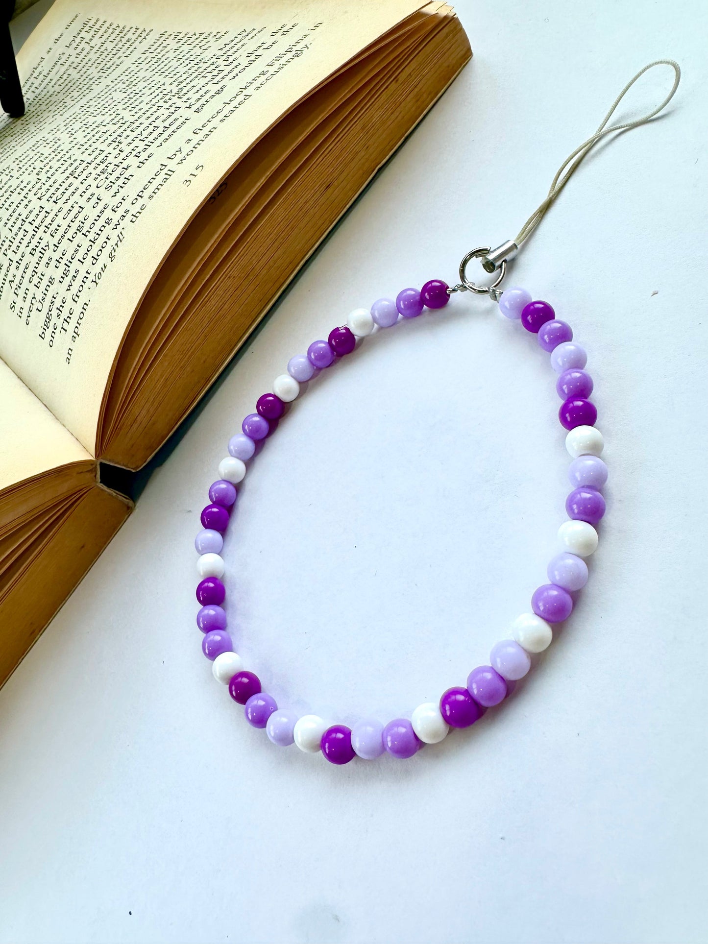 Orchid Fade Phone Chain Charm - Casebasket