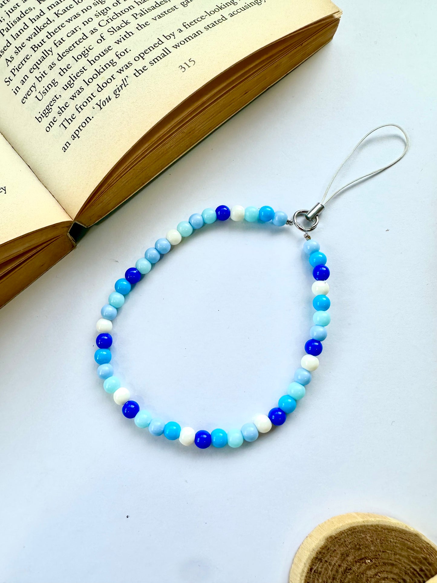 Lagoon Mist Phone Chain Charm