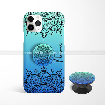 Blue Double Mandala Phone Cover