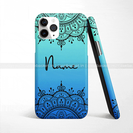 Blue Double Mandala Phone Cover