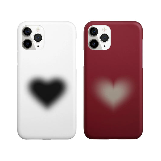 Monochrome Crush Couple Phone Cover