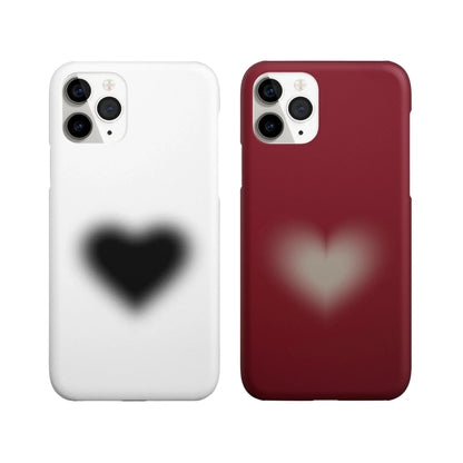Monochrome Crush Couple Phone Cover