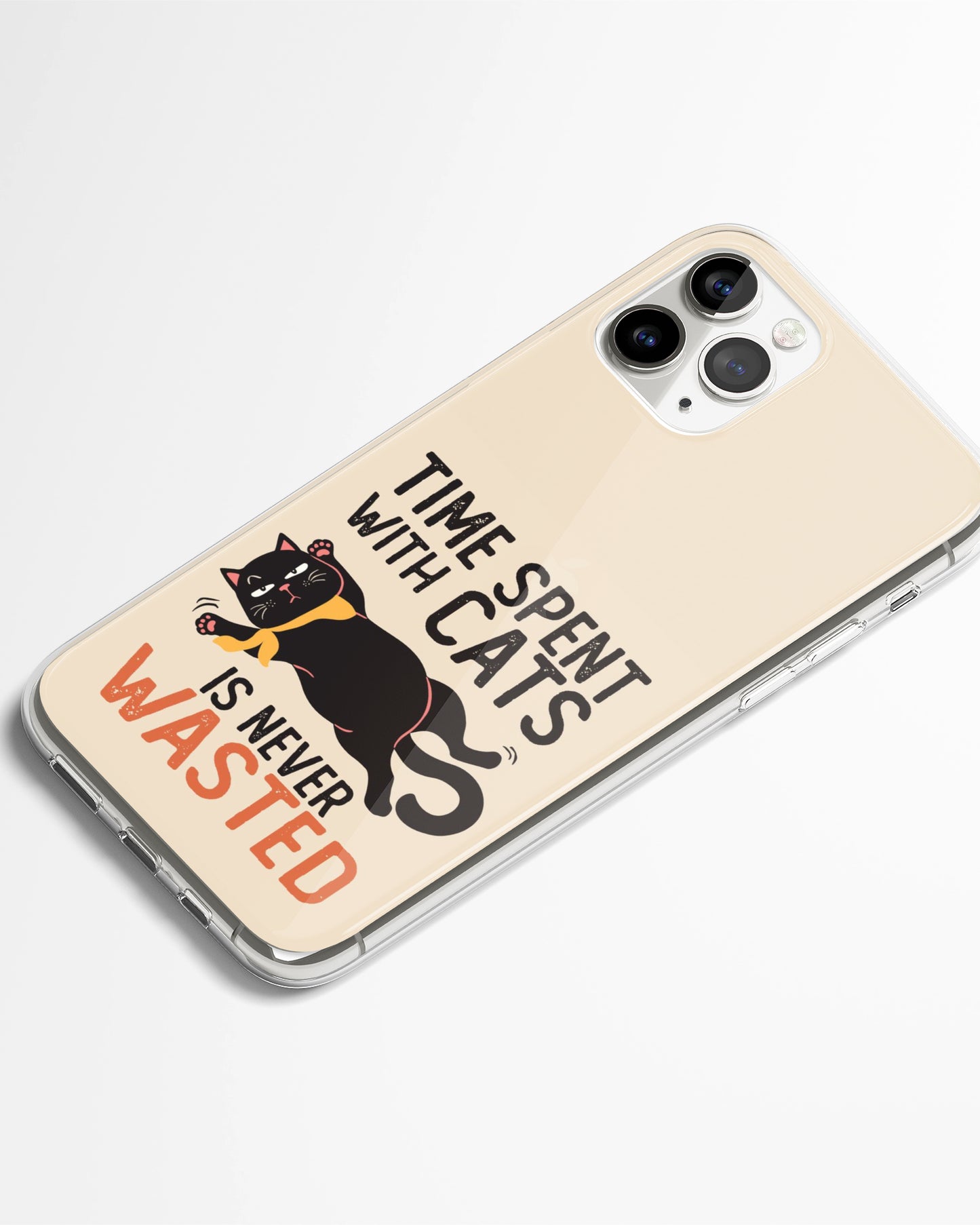 Time Well Spent Kitty Phone Cover