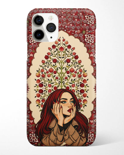 Ruby Reverie Mandala Phone Cover