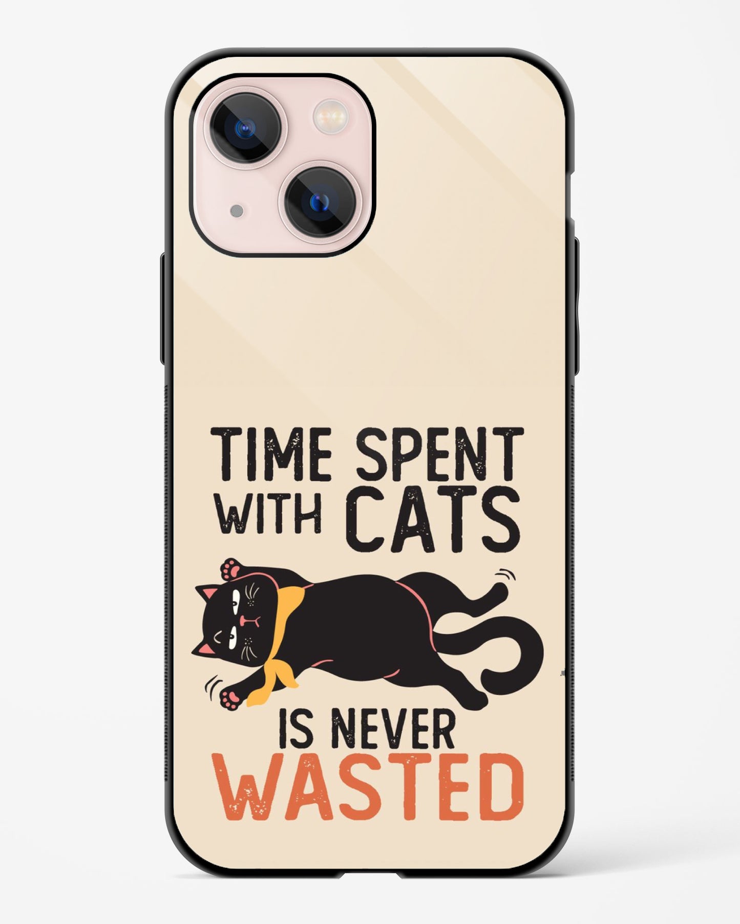 Time Well Spent Kitty Phone Cover