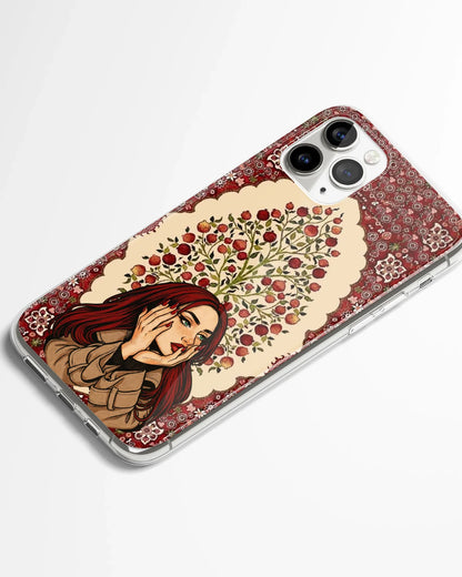 Ruby Reverie Mandala Phone Cover