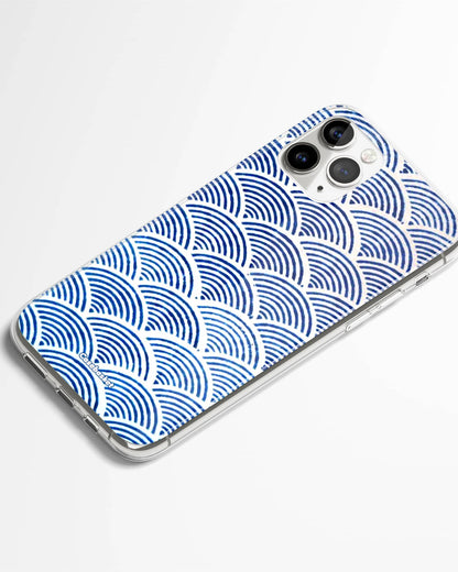 Blue Arches Print Phone Cover