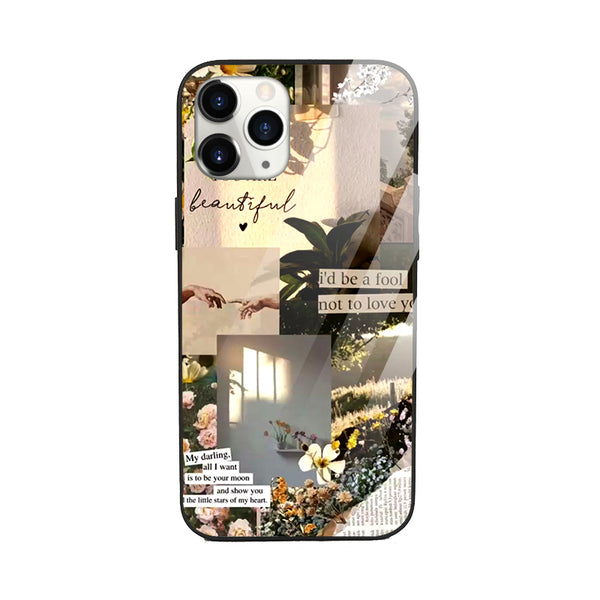 Vintage Vault Aesthetic Glossy Phone Cover