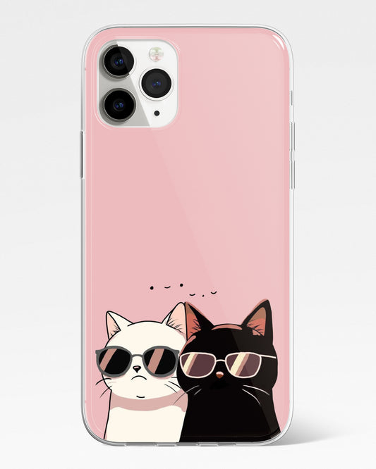 Double Trouble Cats Phone Cover