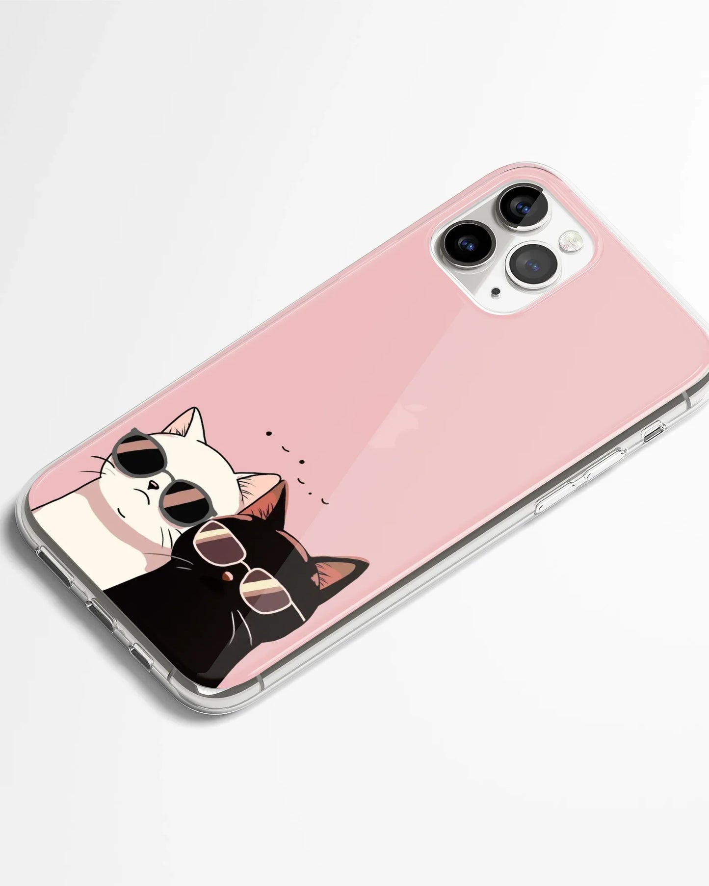 Double Trouble Cats Phone Cover