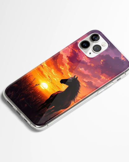 Sunset Stallion Phone Cover