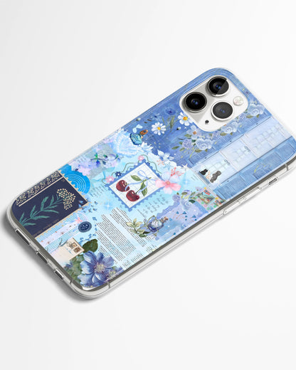 Cherry Blue Phone Cover