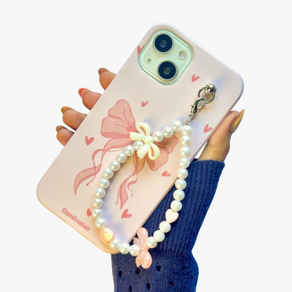 Sweetheart Snowberry Bow Fall Chain Phone Cover