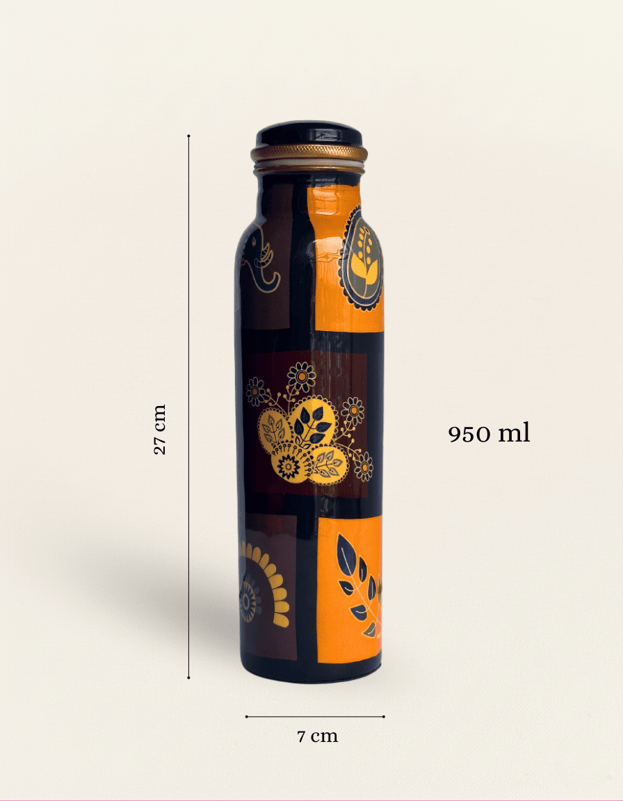 Heritage Patch Copper Bottle