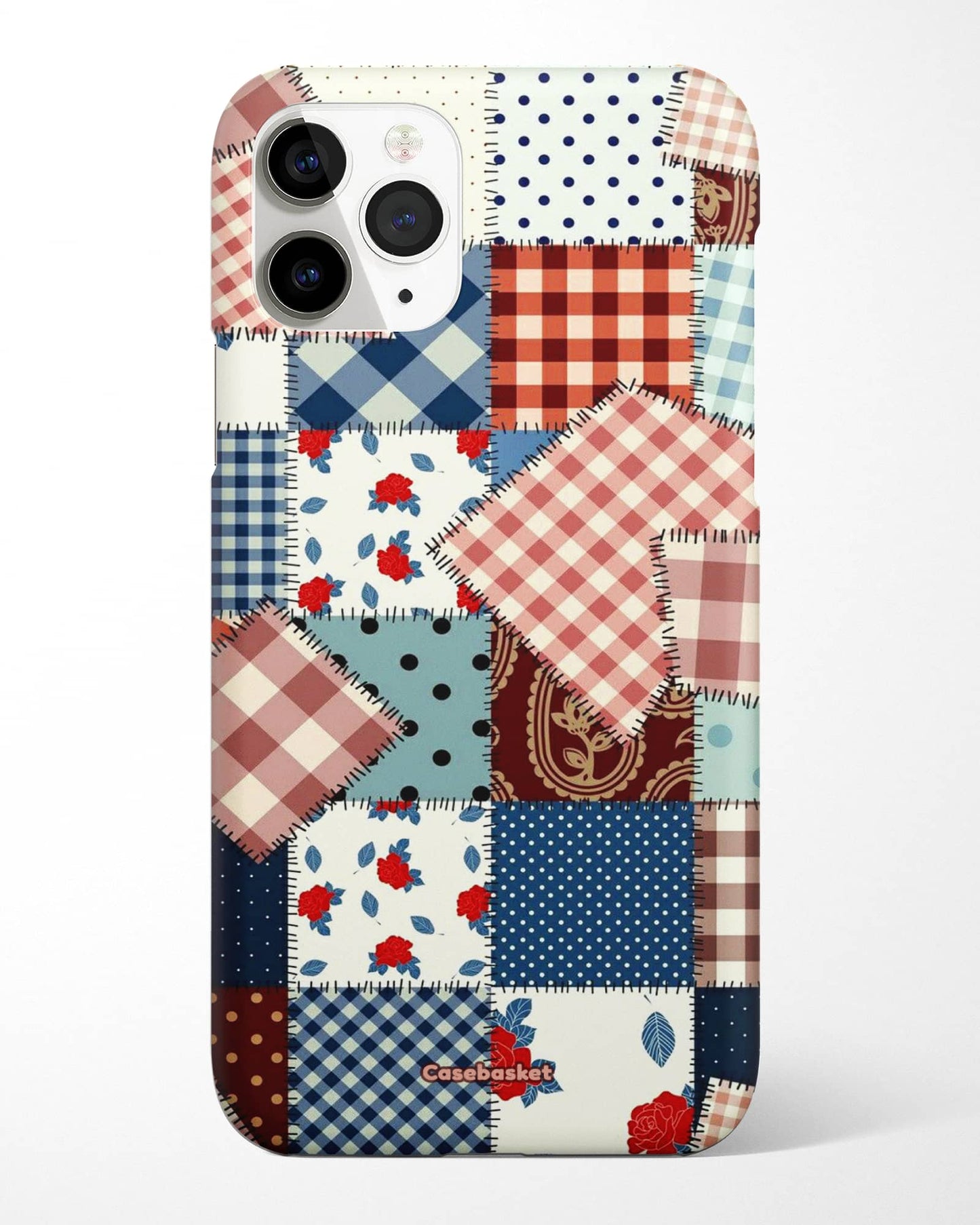 Classic Patchwork Floral Phone Cover