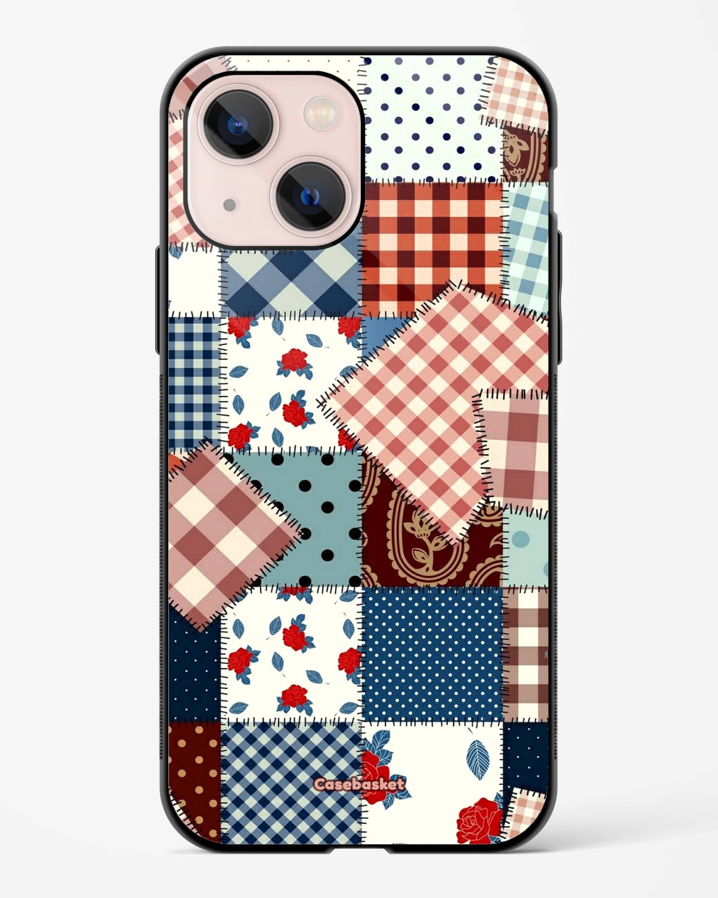 Classic Patchwork Floral Phone Cover