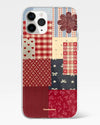 Rustic Love Quilt Phone Cover