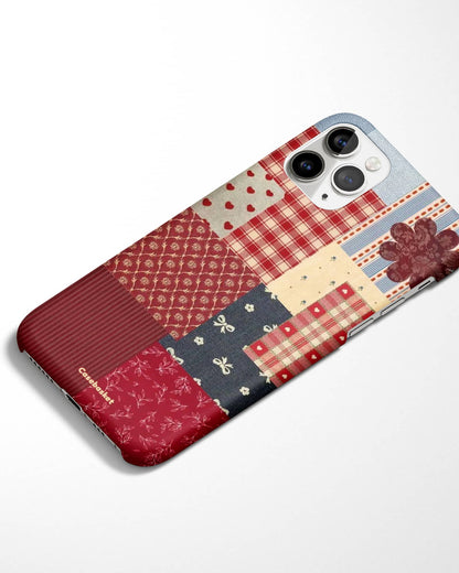 Rustic Love Quilt Phone Cover