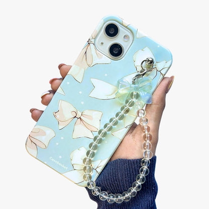 Bowsie Bow Pearl Fall Chain Phone Cover