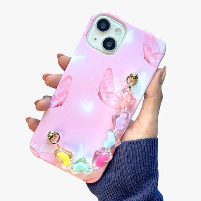 Light Wings Candy Heart Chain Phone Cover