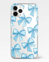 Aqua Bow Silicone Phone Cover
