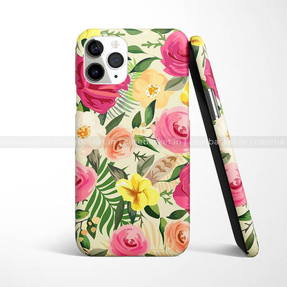 Pillow Rose Floral Phone Cover