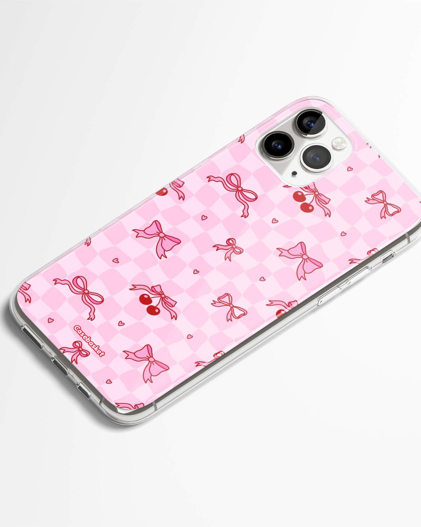 Cherry Bow Aesthetic Phone Cover