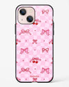 Bow Cherry Glossy Phone Cover