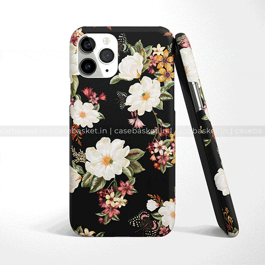 White Daisy Floral Phone Cover