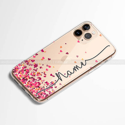 Love Hearts Silicone Phone Cover