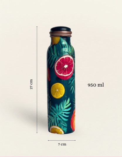 Tropical Zest Copper Bottle