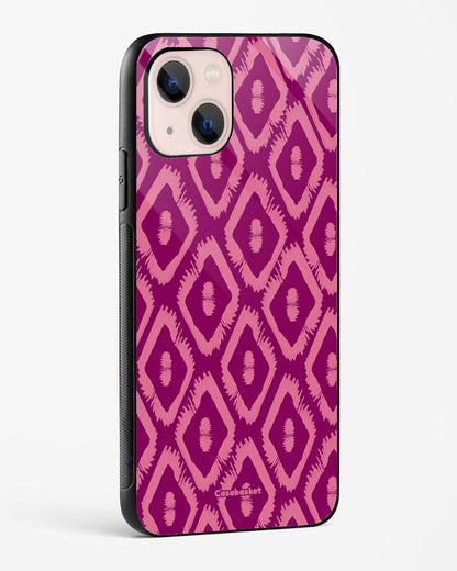 Magenta Motifs Glossy Phone Cover
